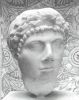 Cleopatra Selene in marmer